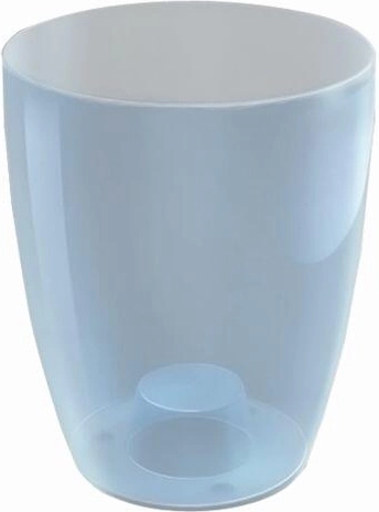 Πλαστικό κασπώ για ορχιδέες COUBI 13 × 16 cm 1,4 l διαφανές