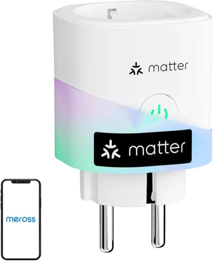 Έξυπνη πρίζα με μέτρηση κατανάλωσης MEROSS (Matter)