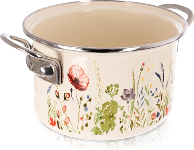 Κρεμ εμαγιέ κατσαρόλα Maki 20 cm, 3 l
