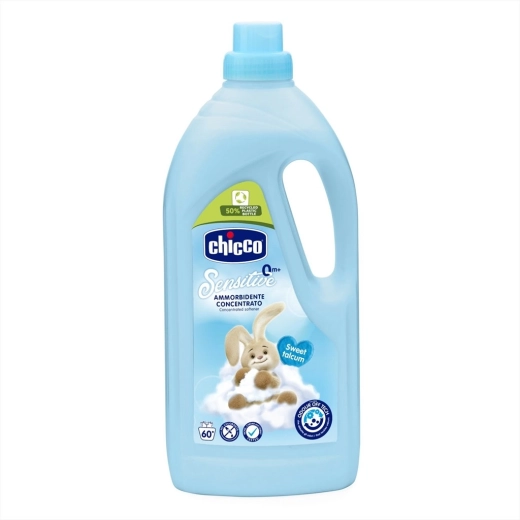 Chicco μαλακτικό Baby Sensitive άρωμα γλυκιάς πούδρας 1,5 l (60 πλύσεις)