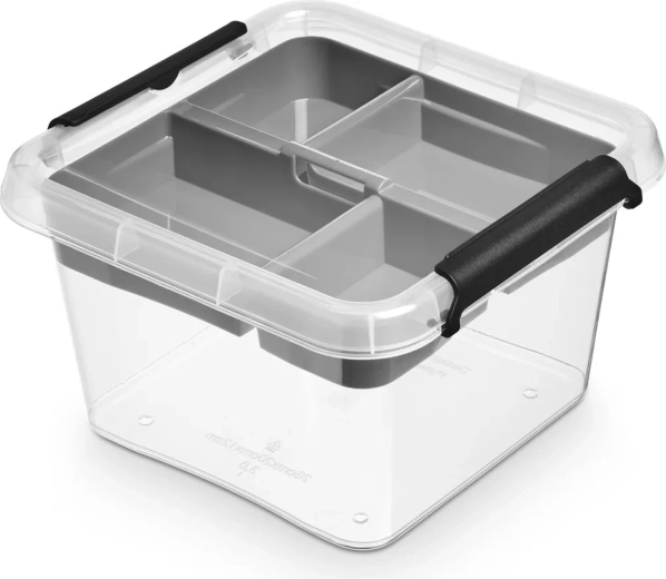 Simplestore insert αποθηκευτικό κουτί με καπάκι 3 l (20 × 20 × 12 cm)