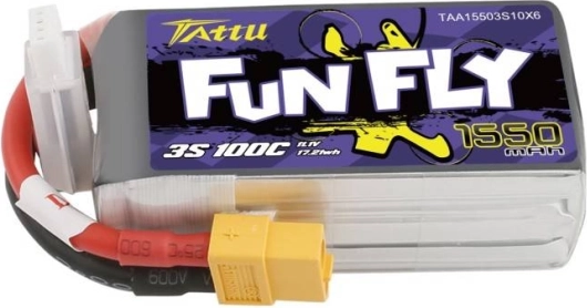 Μπαταρία Tattu Fun Fly 1550mAh 11,1V