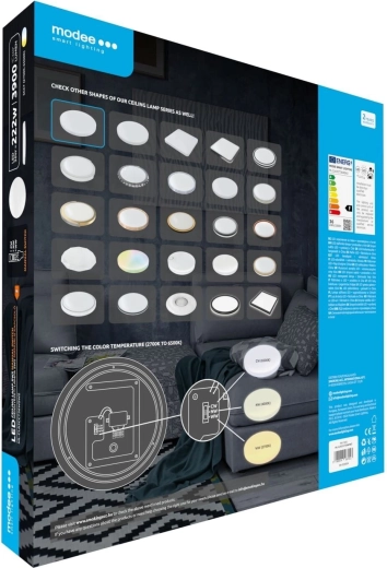 Επιλογή χρώματος φωτός 3CCT (2700–6500 K)
