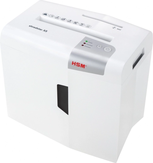 Καταστροφέας εγγράφων HSM Shredstar X5, σωματίδια 4 × 30 mm, P-4, για χαρτί και CD