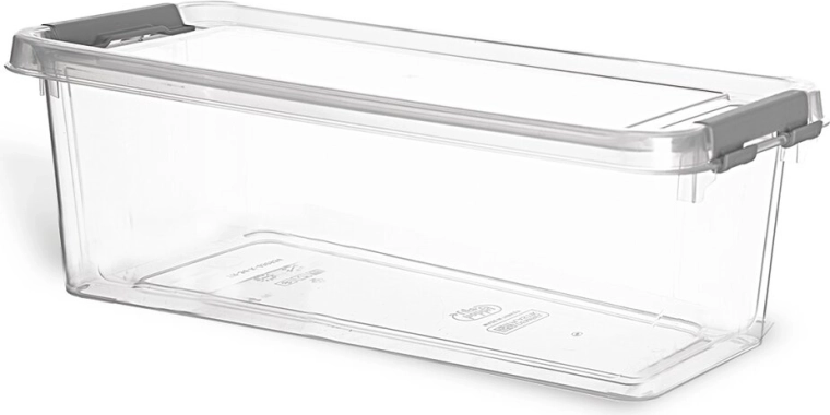 Πλαστικό δοχείο με καπάκι Multi long 1,2 l