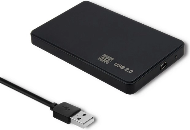 Εξωτερικό πλαίσιο σκληρού δίσκου 2.5'' SATA3 USB 2.0 μαύρο