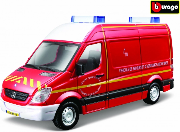 Μεταλλικό μοντέλο Mercedes‑Benz Sprinter 1:50 από την Bburago
