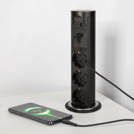 Παροχή ρεύματος και φόρτιση USB σε απόσταση αναπνοής