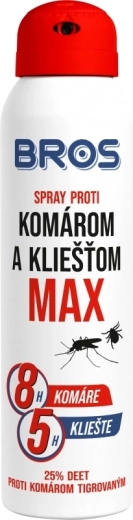 Bros Max σπρέι απώθησης κατά των κουνουπιών και των τσιμπουριών 90 ml