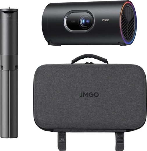 JMGO PicoPlay+ φορητός προβολέας με τρίποδο και μπαταρία