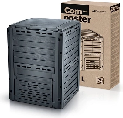 Κομποστοποιητής Compogreen Woody 280 l ανθρακί