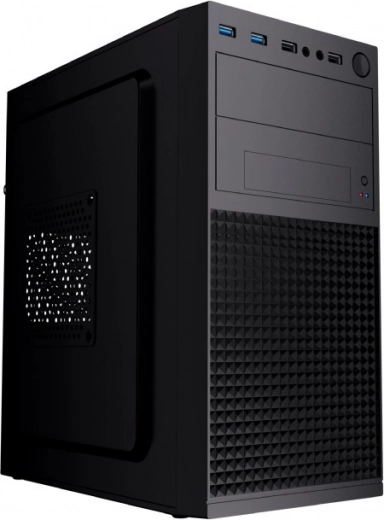 Θήκη υπολογιστή Fornax K300 Micro-ATX, 2× USB 3.0 και 2× USB 2.0, μαύρη