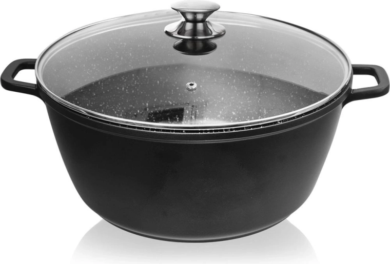 Γρανιτέ κατσαρόλα με καπάκι Grande 32 cm, 9,7 l