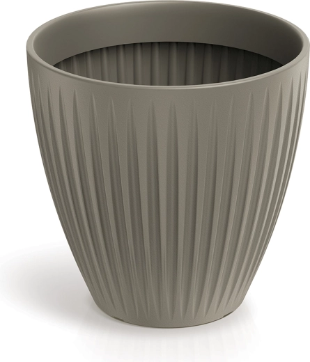 Γλάστρα Latia Round 40 cm mocca