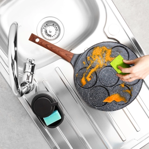 Αντικολλητική γρανιτένια επιφάνεια για πιο υγιεινό τηγάνισμα