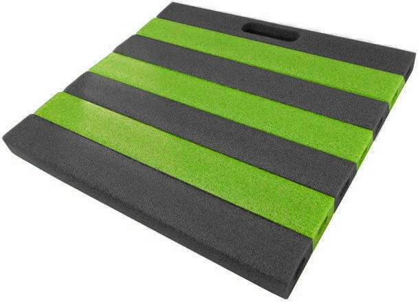 Επιγονατιστικό μαξιλάρι από αφρό EPE 35 × 30 × 3 cm, γκρι‑πράσινο