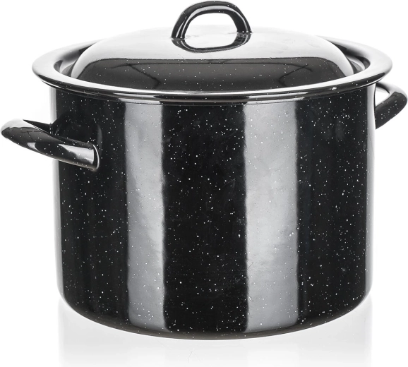Εμαγιέ κατσαρόλα με καπάκι 3 l, 18 cm
