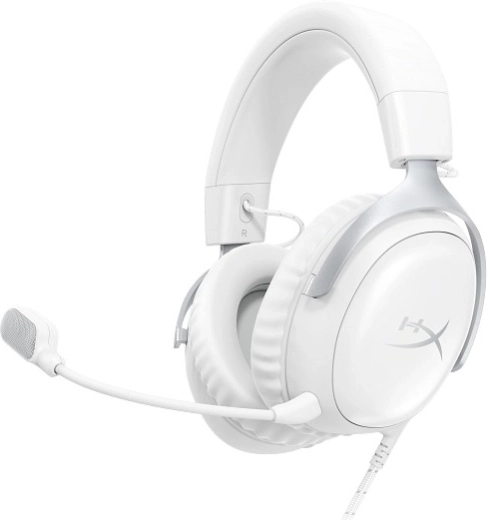 Gaming headset HyperX Cloud III λευκό