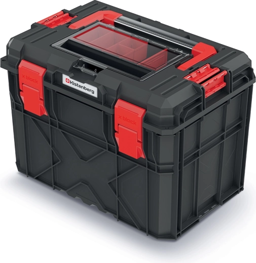 Βαλίτσα εργαλείων X BLOCK ALU LOG 546 × 380 × 407 mm, μαύρη