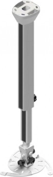 Οροφής στήριγμα για προβολέα PMV300W, λευκό, 30 kg, μήκος 1000–1700 mm