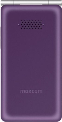 Maxcom MM 835L 4G μωβ κινητό τηλέφωνο με καπάκι και dual SIM