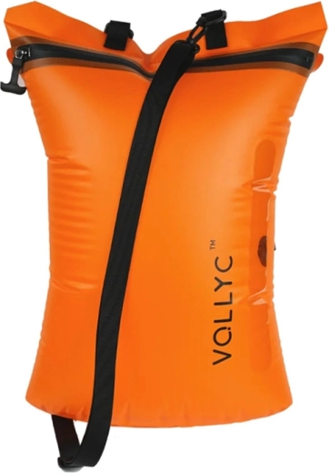 Flextail EZYBAG αδιάβροχος σάκος συμπίεσης 25 l πορτοκαλί