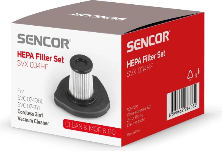 Φίλτρο HEPA Sencor SVX 034HF για SVC 074x