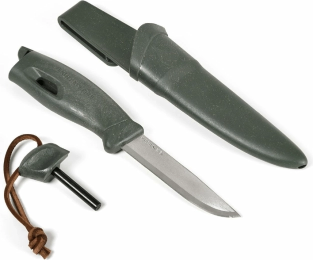 Light My Fire Swedish FireKnife μαχαίρι με πυρόλιθο, πράσινο
