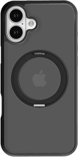 Torras Ostand Pro θήκη για iPhone 16 Plus – μαύρη