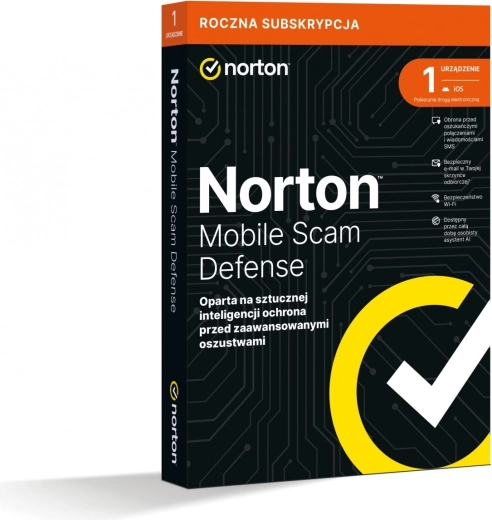 Norton Mobile Scam Defense – προστασία από απάτες για κινητό (1 συσκευή / 1 έτος)