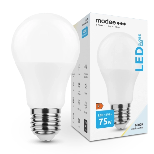 Λαμπτήρας LED A60 11 W E27 1055 lm ψυχρό λευκό – Modee Smart Lighting