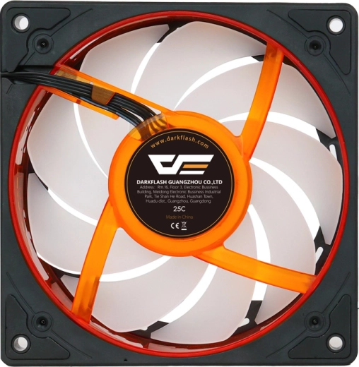Ανεμιστήρας ψύξης darkflash de8 120 mm argb (μαύρος)
