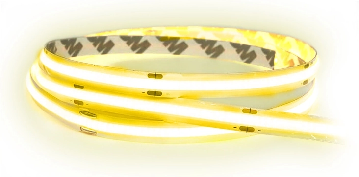 Solight LED COB φωτεινή ταινία 5 m, 10 W/m, 1000 lm/m, CRI > 90, IP44, θερμό λευκό
