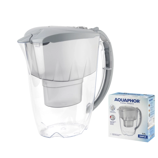 Aquaphor Simple κανάτα φιλτραρίσματος 2,8 l γκρι