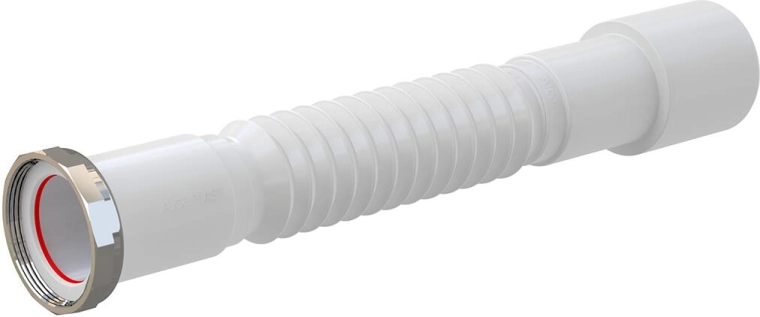 Εύκαμπτη σύνδεση αποχέτευσης 6/4" x 40/50 mm μεταλλική