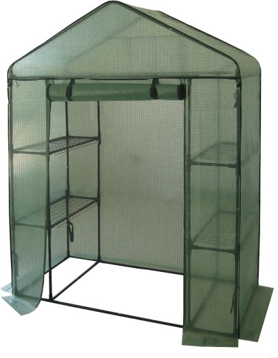 Θερμοκήπιο με μεμβράνη 140 × 73 × 200 cm με 4 ράφια