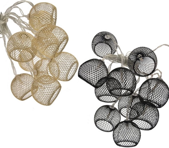LED φωτεινή γιρλάντα UH, 10 LED, 3,8 m (2 παραλλαγές)