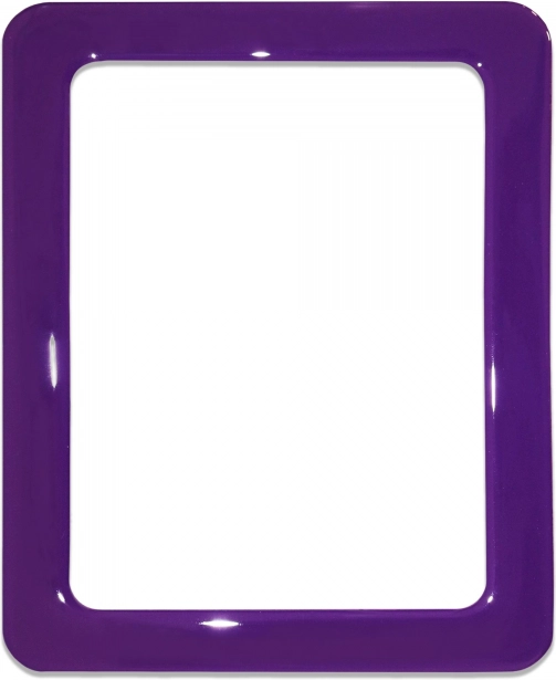 Μαγνητικό αυτοκόλλητο πλαίσιο 19,0 × 23,8 cm – μωβ