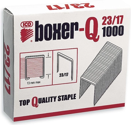 Συρραπτικά σύρματα Boxer-Q 23/17 γαλβανισμένα