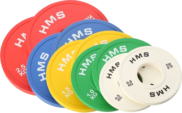 Σετ κλασματικών δίσκων HMS 0,5–2,5 kg