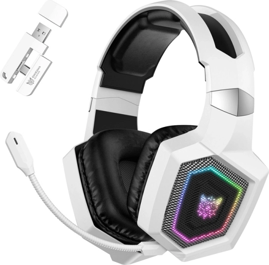 Gaming ακουστικά Onikuma GT806 λευκά