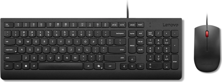 Lenovo Essential Wired Combo πληκτρολόγιο και ποντίκι (US 103P)
