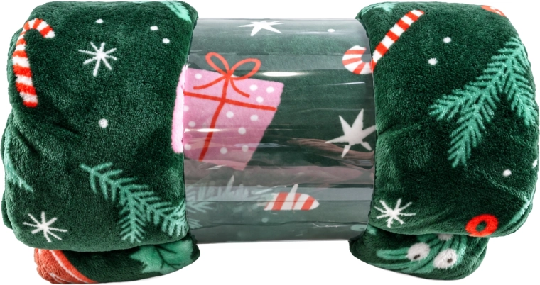Χριστουγεννιάτικη ζεστή φανελένια κουβέρτα 150 × 200 cm
