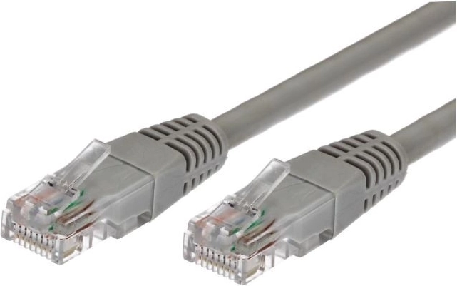 Καλώδιο δικτύου RJ45 UTP Cat6A 1 m γκρι