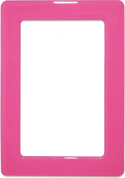 Μαγνητικό αυτοκόλλητο πλαίσιο 13,0 × 8,1 cm – ροζ