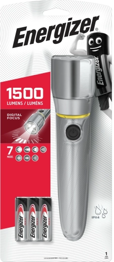 Energizer Vision Metal Ultra χειροκίνητος φακός 6× AA