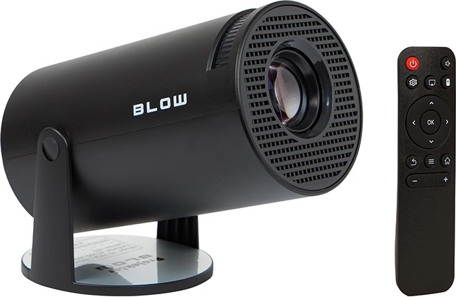 Φορητός προβολέας BLOW Android TV HD Cinema, μαύρος