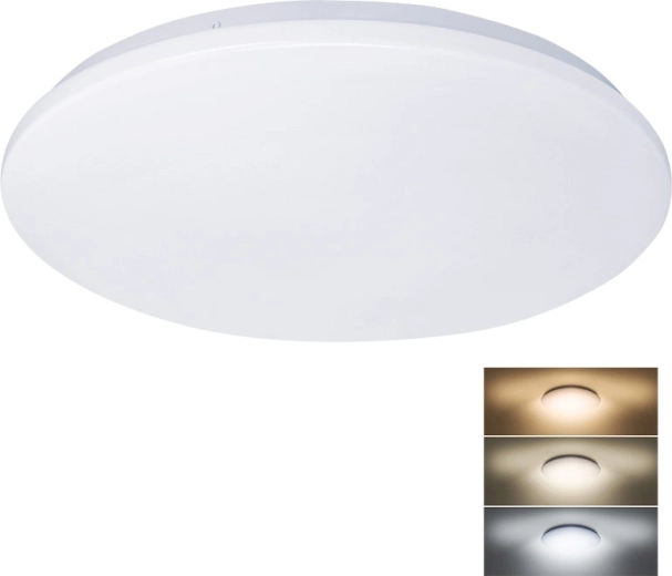Solight Plain LED φωτιστικό οροφής 45 cm, 3CCT, 36 W