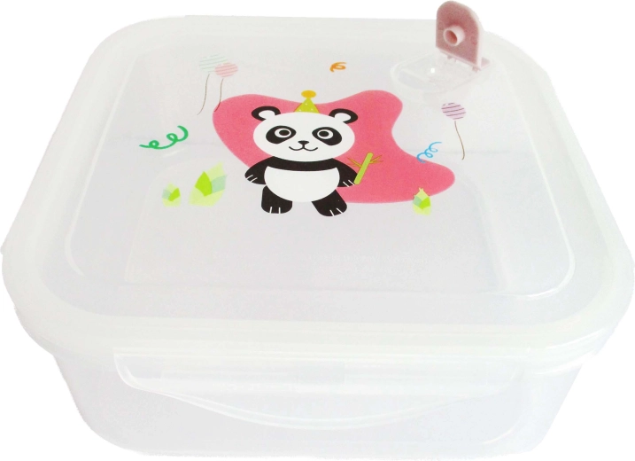 Πλαστικό δοχείο τροφίμων Panda 1,2 l