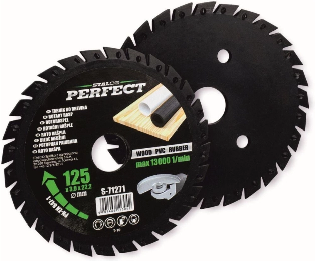 Περιστροφικός δίσκος 125 × 3,0 × 22,2 mm για γωνιακούς τροχούς STALCO